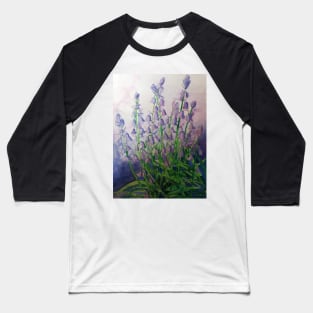 Bluebells watercolour painting Baseball T-Shirt